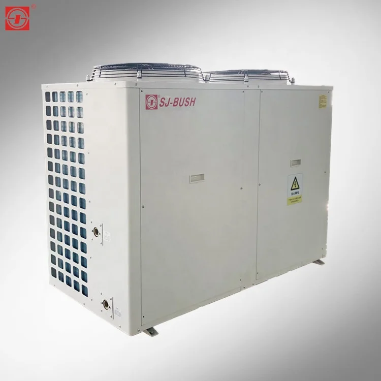 R22 refrigeration modular scroll screw compressor air cooled water chiller