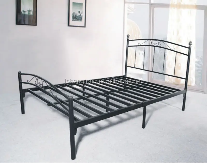 Twin/Full/Queen size metal bed/ new fashion design Iron bed