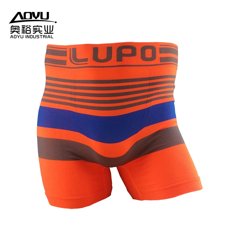 
Custom Underwear Men Boxer Briefs Striped Retro Boxer Men Turkey Seamless Free Size Boxers For Men 