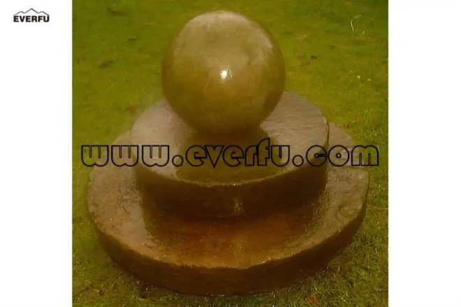 
antique millstone 