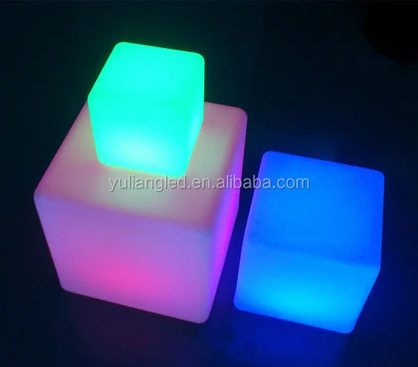 RGB multiple flashin modes led ball light outdoor /beach ball Christmas lights led cube lighting