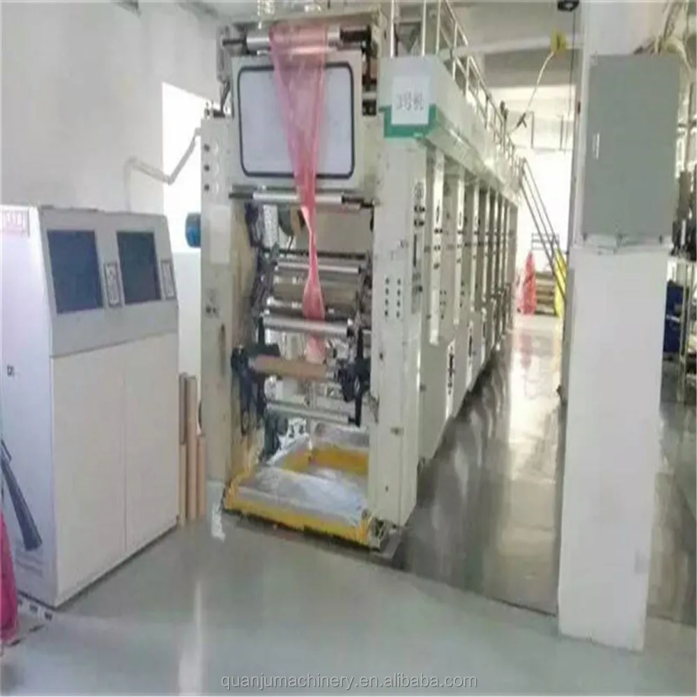 Computer Control Plastic Film 8 color Rotogravure Printing Machine price