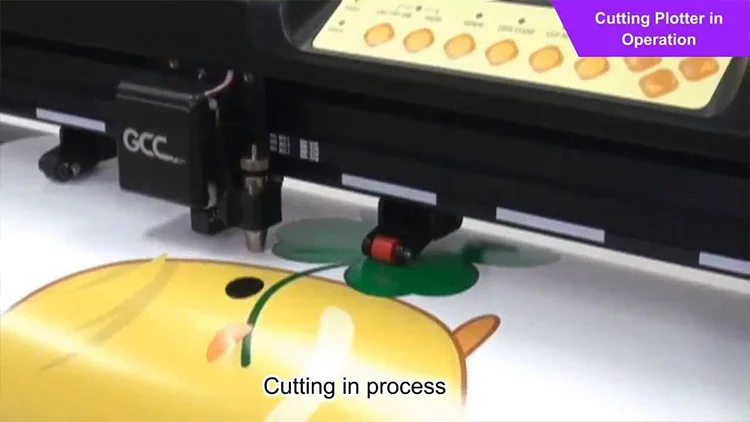 Vinyl Cutter Cutting Plotter with Contour Cut Optical Tracking GCC Expert II EX II-24LX EX II-52LX
