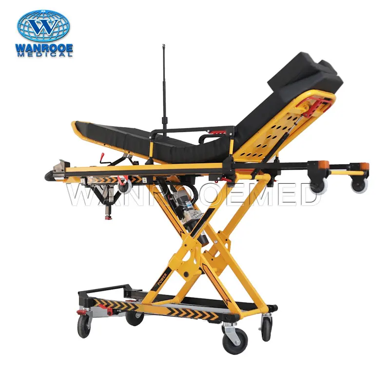 EA-3AD Hospital Medical Patient Transport Electric Rescue Ambulance Stretcher For Sale