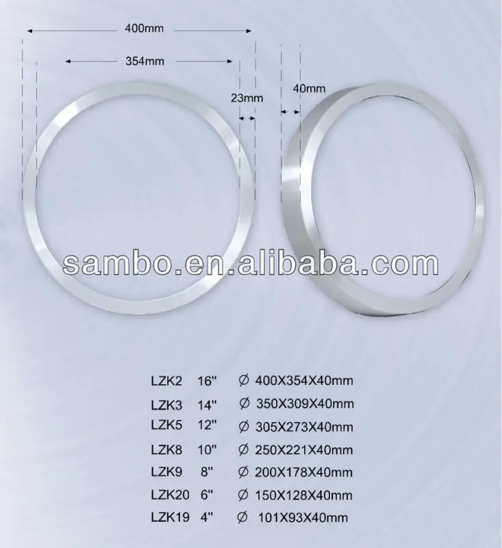 Aluminum Wall Clock Frame