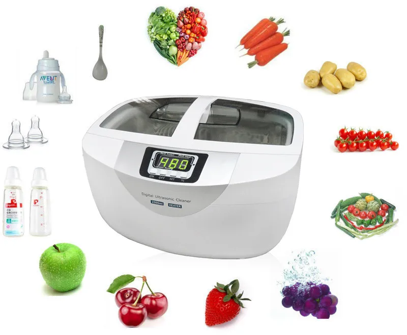 multipurpose ultrasonic cleaner JP-4820 digital ultrasonic cleaner with 5- timers Vegs/Fruits/Medical Cleaner CE/FCC/PSE/ROH