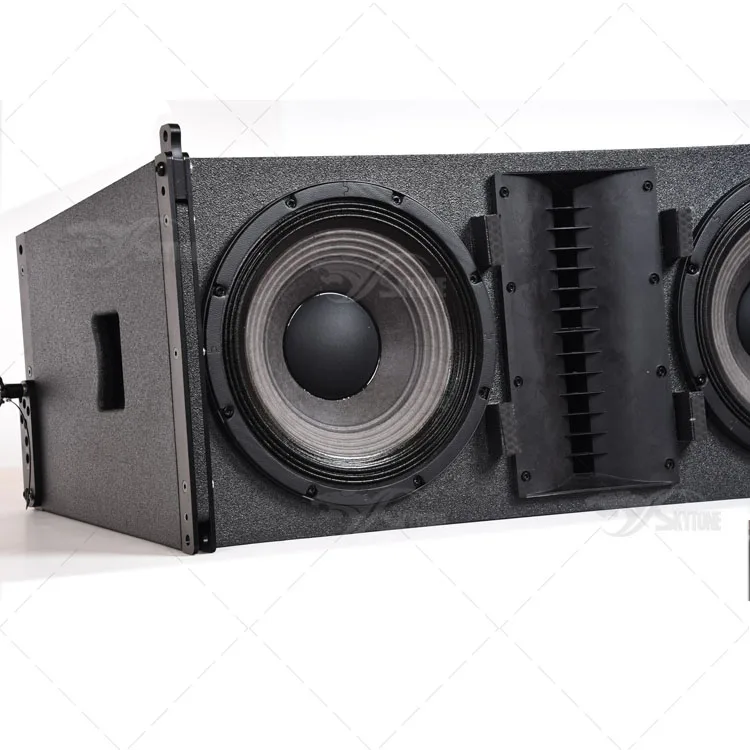 outdoor big event line array sound system dual 12 inch line array pa speaker