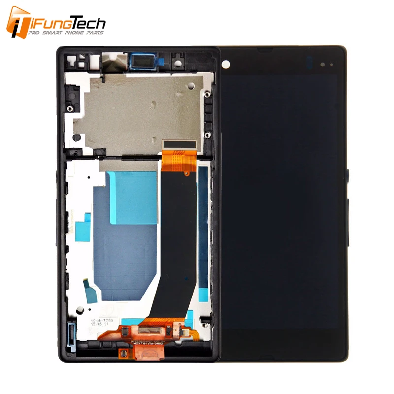 100% Tested Original Mobile Phone LCD Dispaly for Sony Xperia Z C6603 L36H LCD with Touch Screen Digitizer Assembly