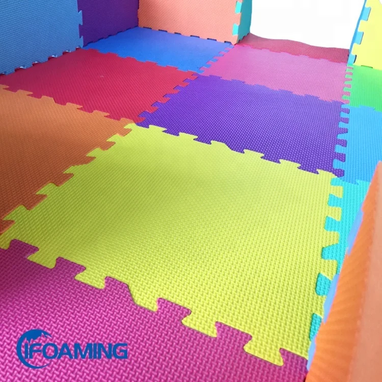 Pastel Colour EVA Kids Play Mat Baby Non-Toxic Foam Fence Puzzle Mat