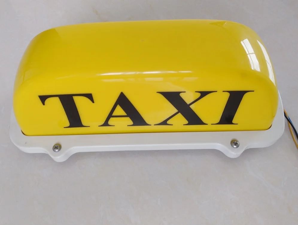 
Car Top Magnetic Taxi Light Roof Top Taxi Light Box Roof Sign Taxi Light 