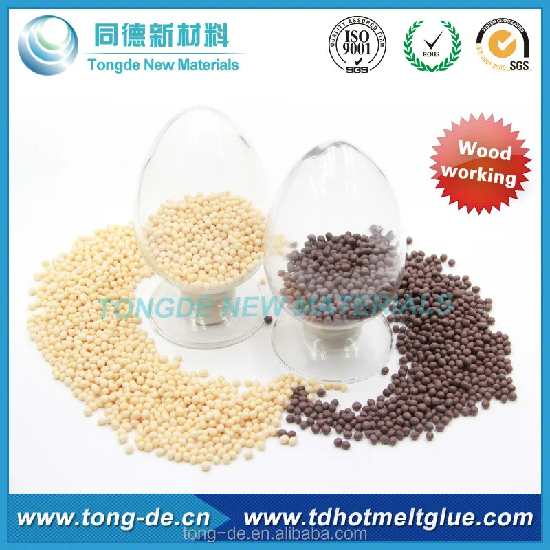 Woodworking furniture edge banding White adhesive glue for ABS/PVC thin strip fast curing