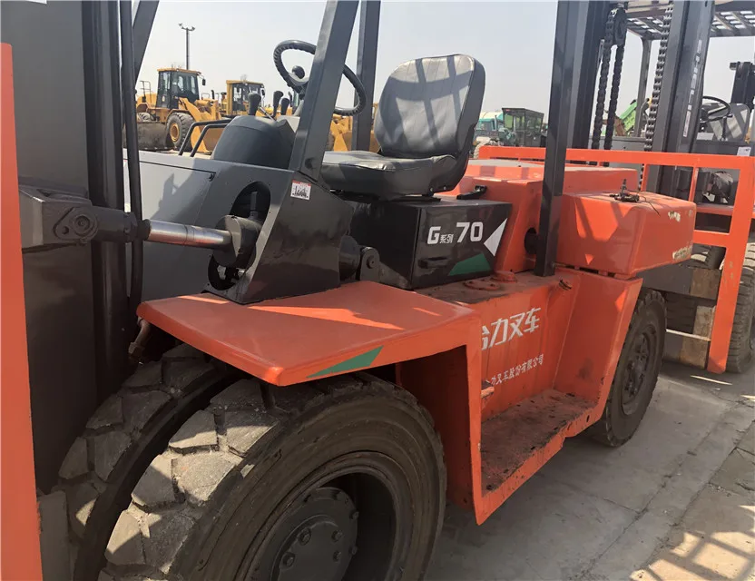 used Heli forklift 1fd70 7T chinese forklifts 7 tons forklifts cheap price