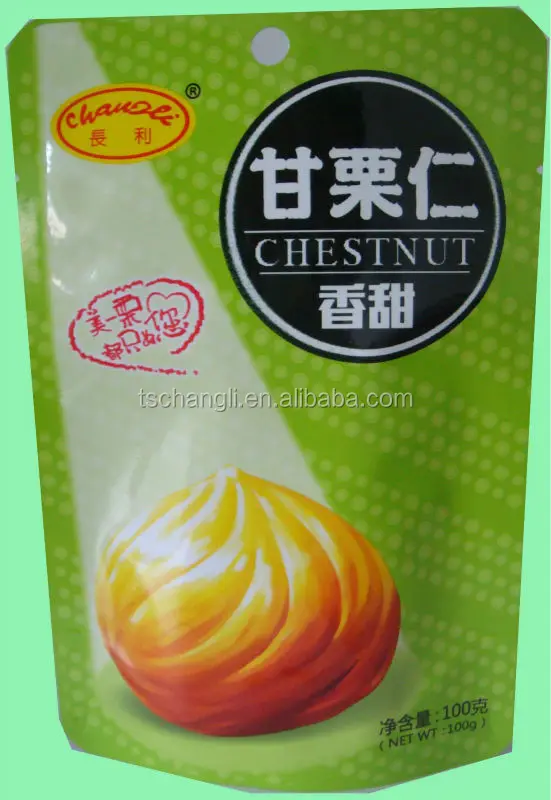organic roasted nutrition chestnut snack food