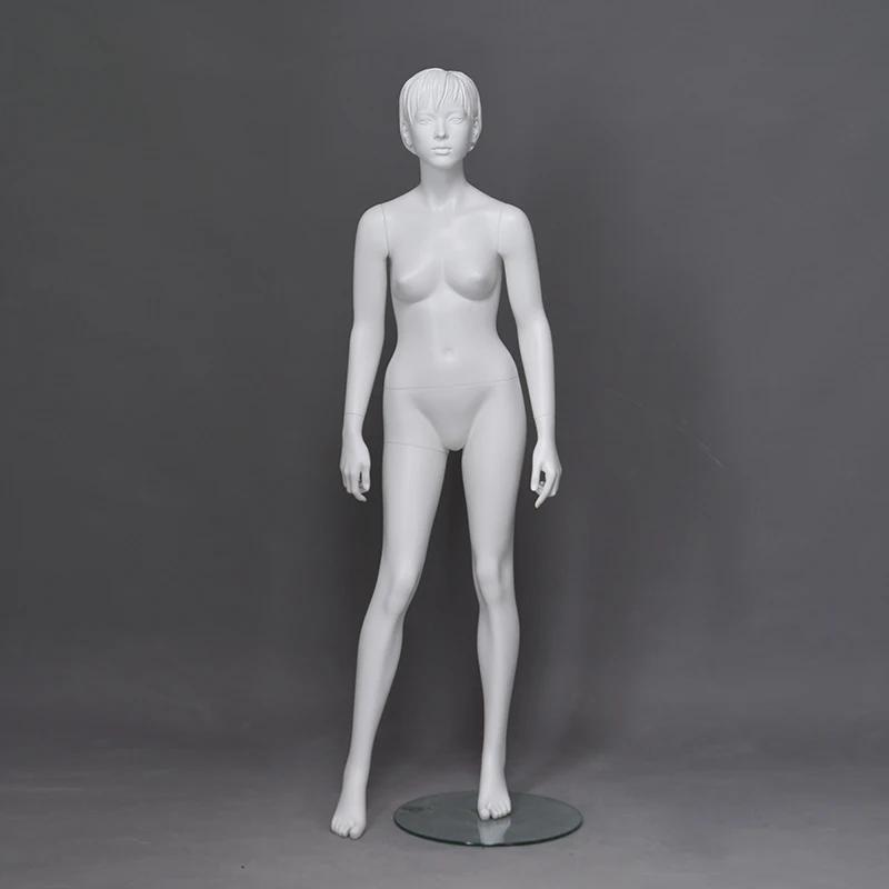 Clothes store display teenage fiberglass dummy full body sexy girl fashion children mannequin