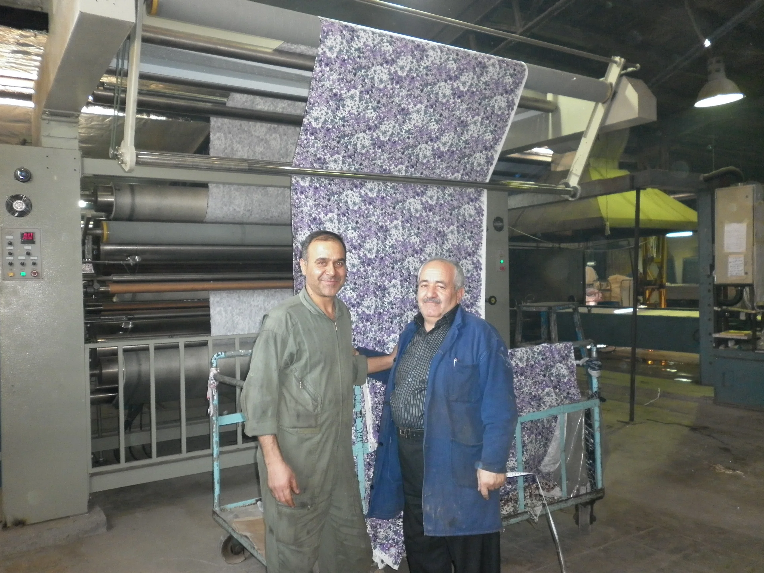 open width compactor for cotton and blender fabrics