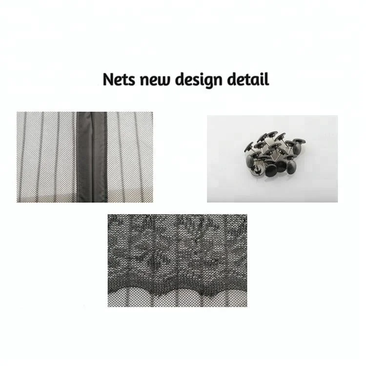 YouChen wholesale magical mesh magnetic fly screen door curtain