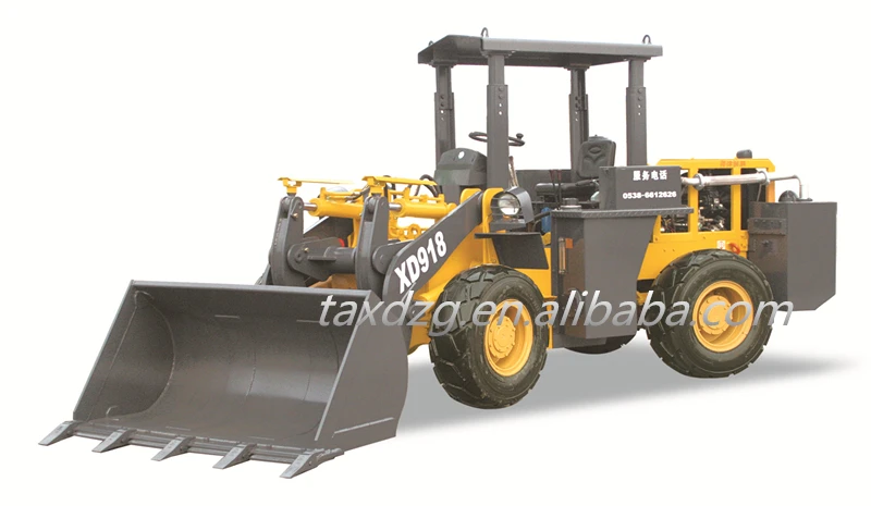 XD918 China mine construction equipment Mine dedicated wheel loader/underground mining loader/underground wheel loader