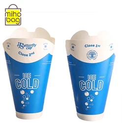 Paper French Fries Cup Shape Fold French Fires or Scoop paper cups