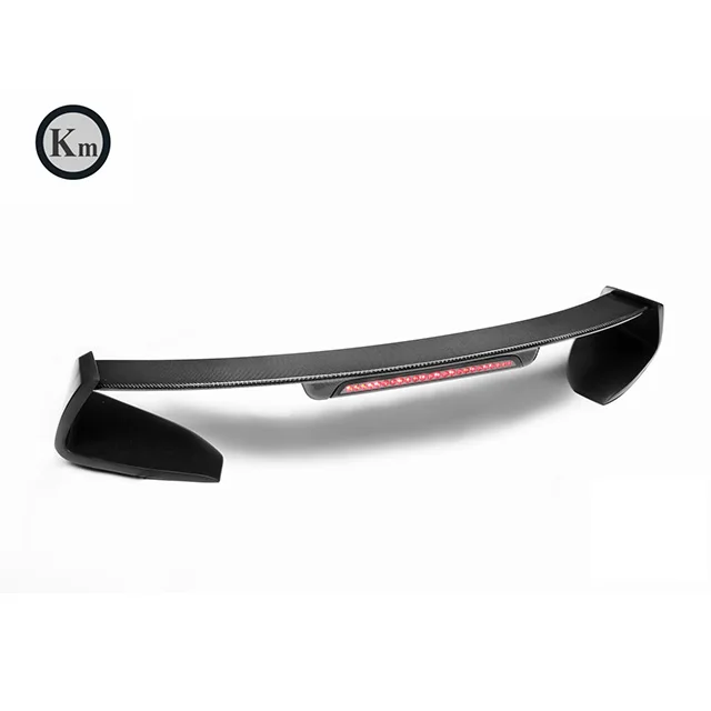 KM для Jaguar XF углеродное волокно и фап материал спойлер верхнее крыло автозапчасти