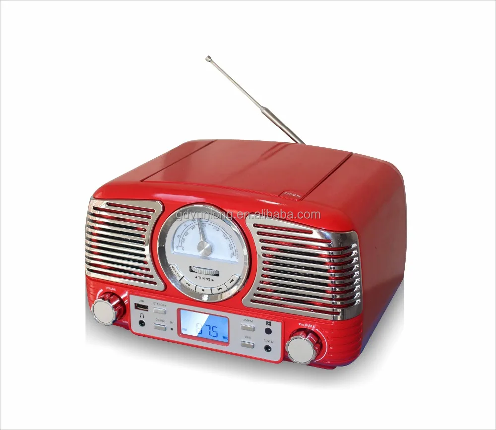 
Trinovae CD-62 Retro style CD/MP3 player <span style=