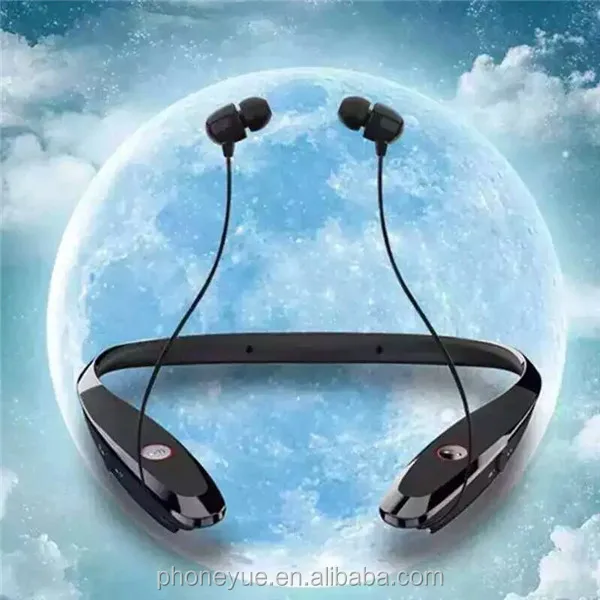 Цветастым шейным bluetooth беспроводные наушники для телефона с встроенным Микрофоном
