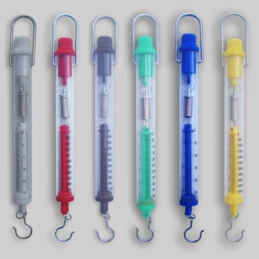 5N cylinder Spring balance dynamometer for mechanics