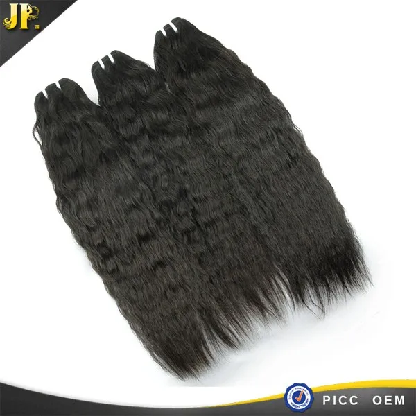 
 Топ мода индийский вода волна сырья реми шить в наращивание волос  