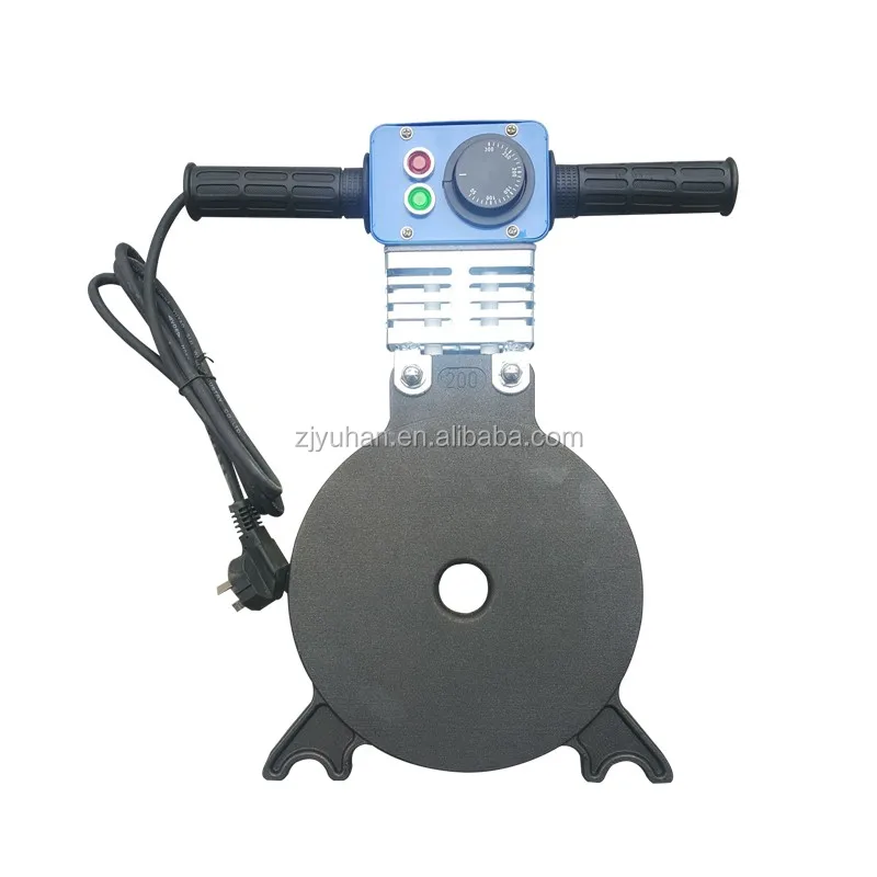 63-200mm manual HDPE plastic pipe butt welding machine with 4 clamps