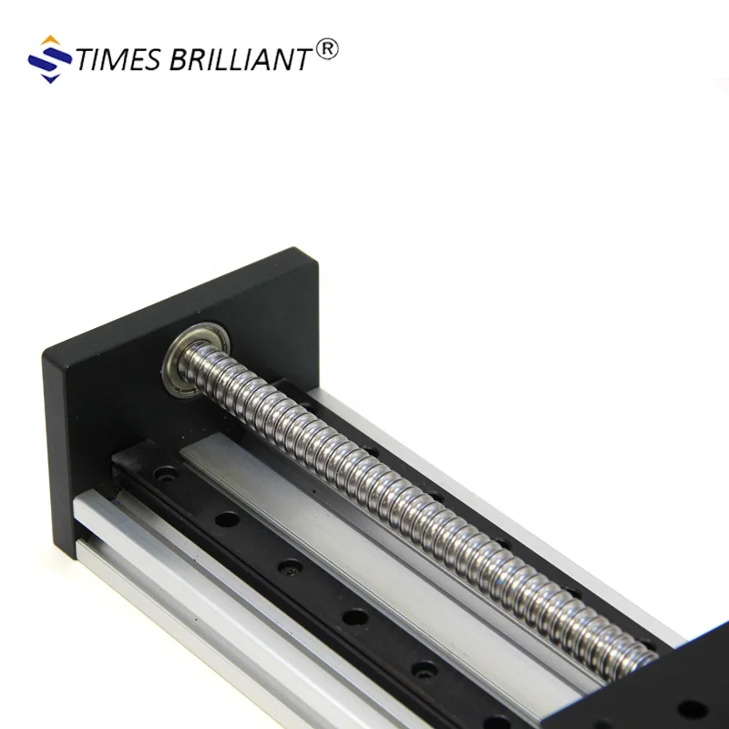 China factory cheap price 400mm travel length ball screw driven linear motion module linear guide rail for servo step motor