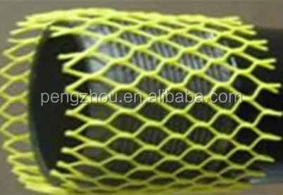 
PE mesh sleeve tubular protection net for metal tube 
