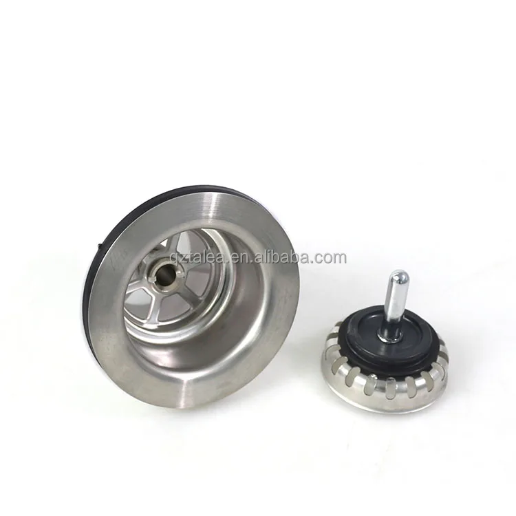 
Quality choice bathroom twist and lock sink basket strainer 