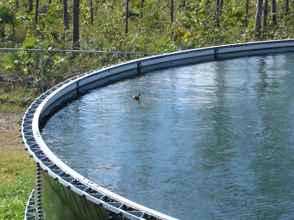 BSL Custom large size 50000 liter enamel assembly water storage tank