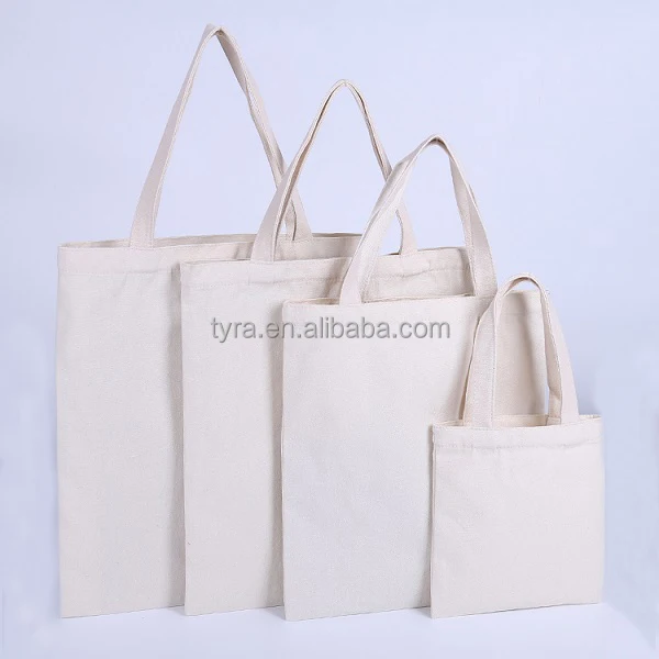 Cheap china blank cotton tote canvas tote shopping bag
