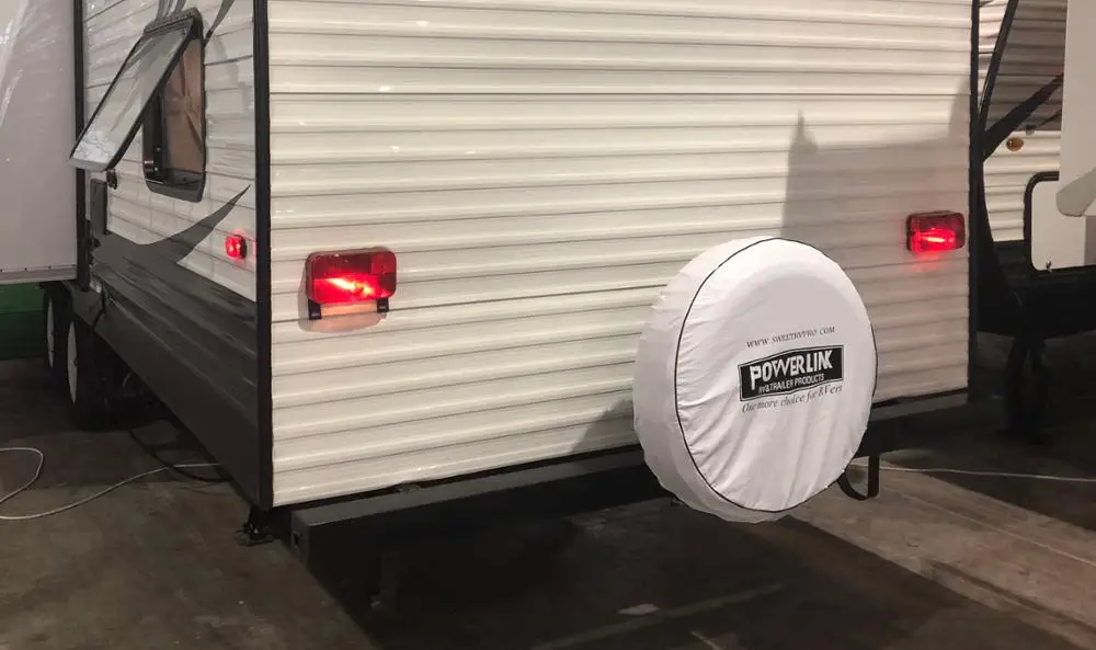 RV Spare Tire covers, PVC Leather WaterProof Dust proof Universal Spare Wheel Tire Cover