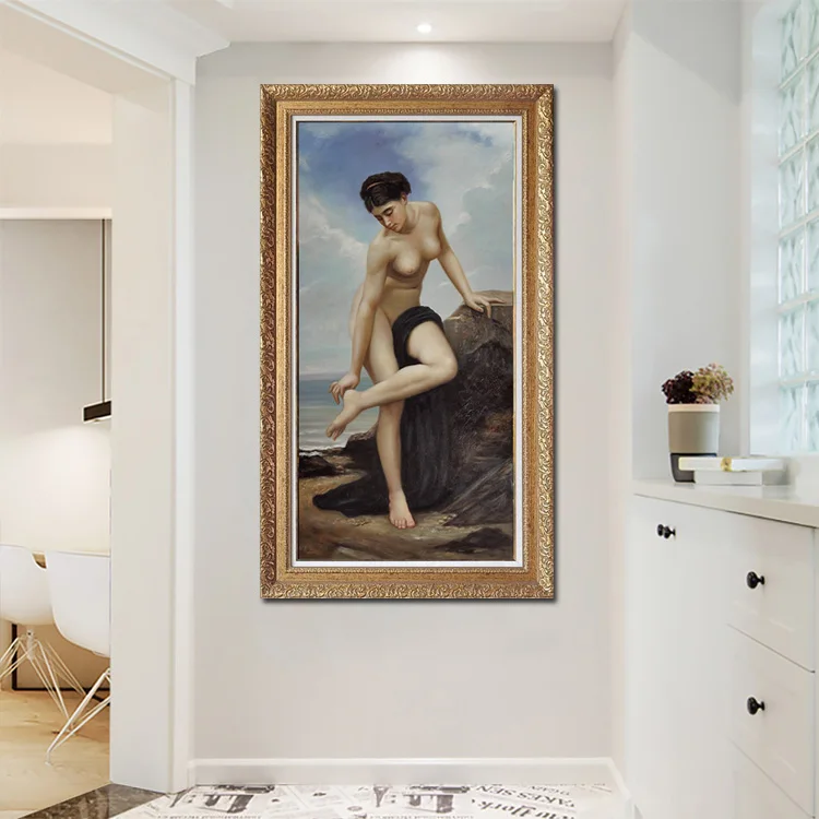 handmade canvas art Museum quality reproduction artist nude women oil painting