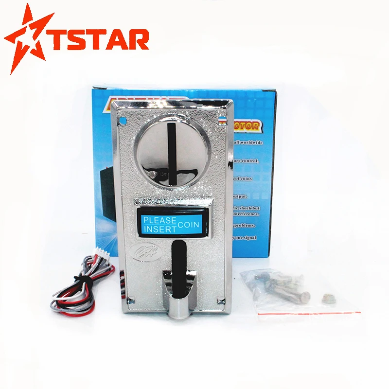 9 value Multi comparable electronic coin acceptor validator for vending machine