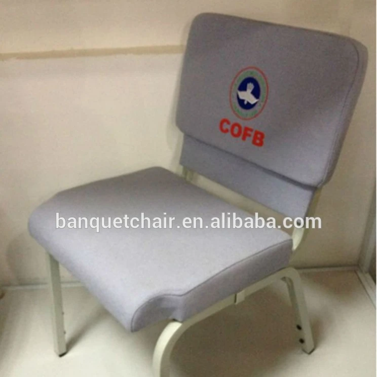 
Aluminium high density sponge church chair with low price 