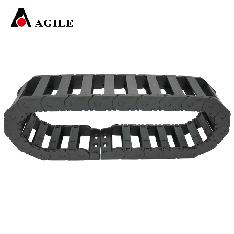 
25*77 SK bridge type inside opening high strength cable chain for laser machine 