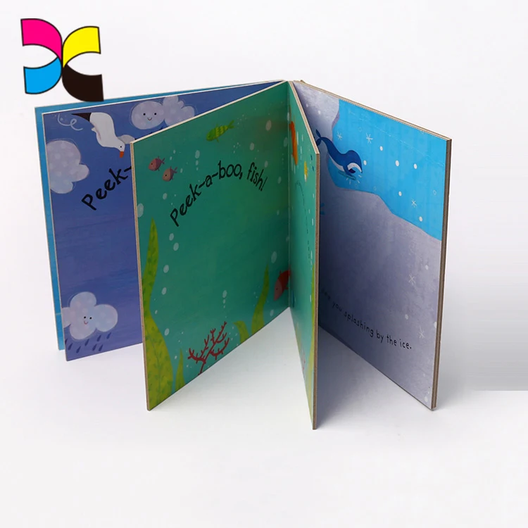 high quality Laminated customized colorful printing story books for children