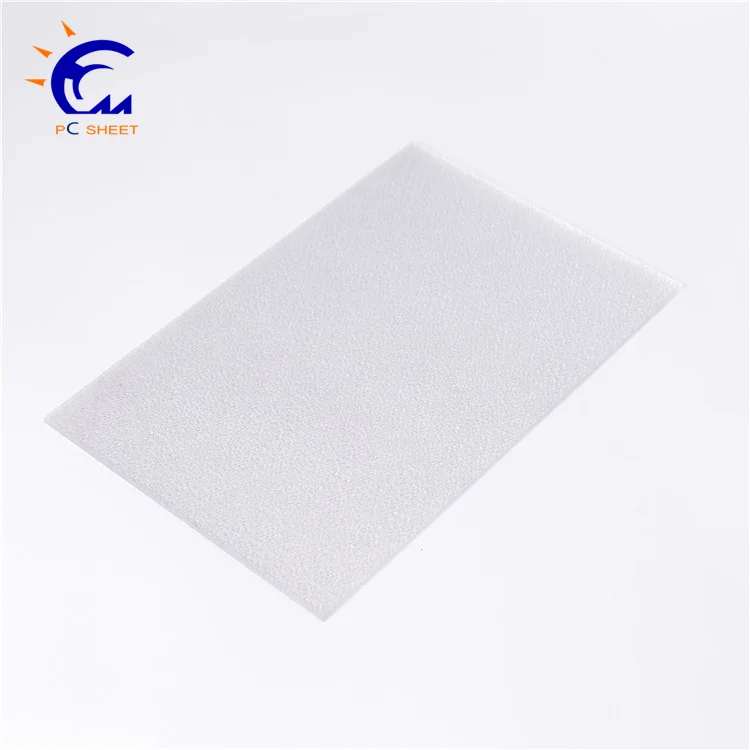 ISO 9001 certified 0.5mm polycarbonate film flat sheet