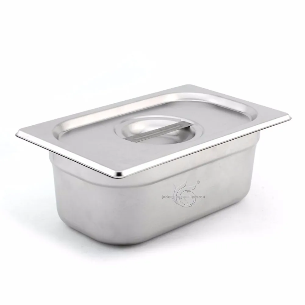 Restaurant Supplies Stainless Steel Gastronomic Equipment GN Pan with Stainless Lid Customized