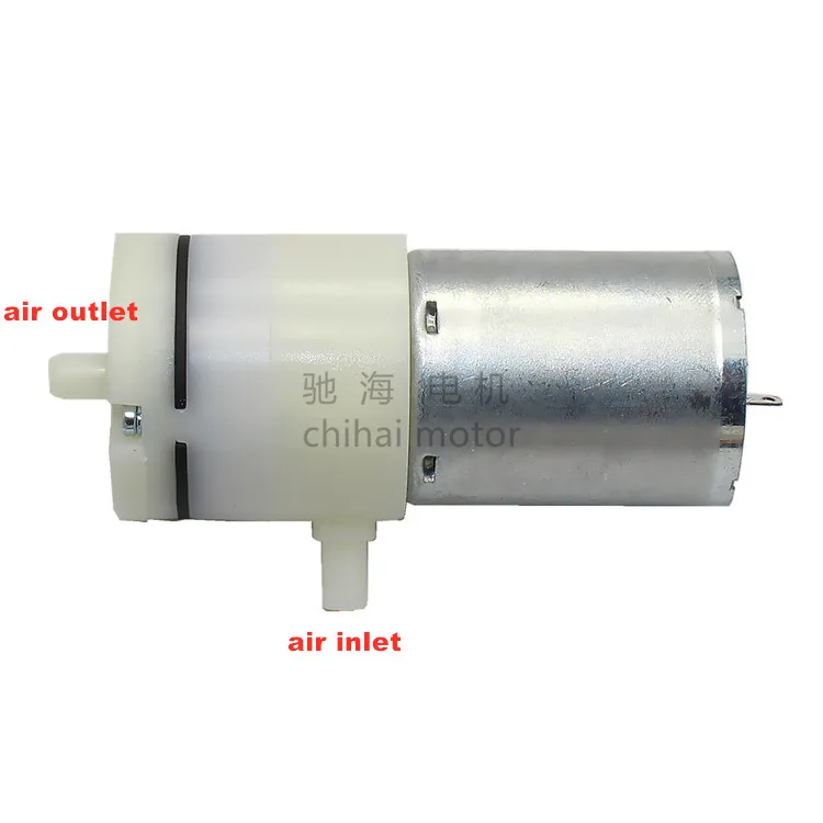 R370 с фокусным расстоянием зарядным Мини вакуумный всасывающий отрицательное давление тихий насос с электромагнитным клапаном