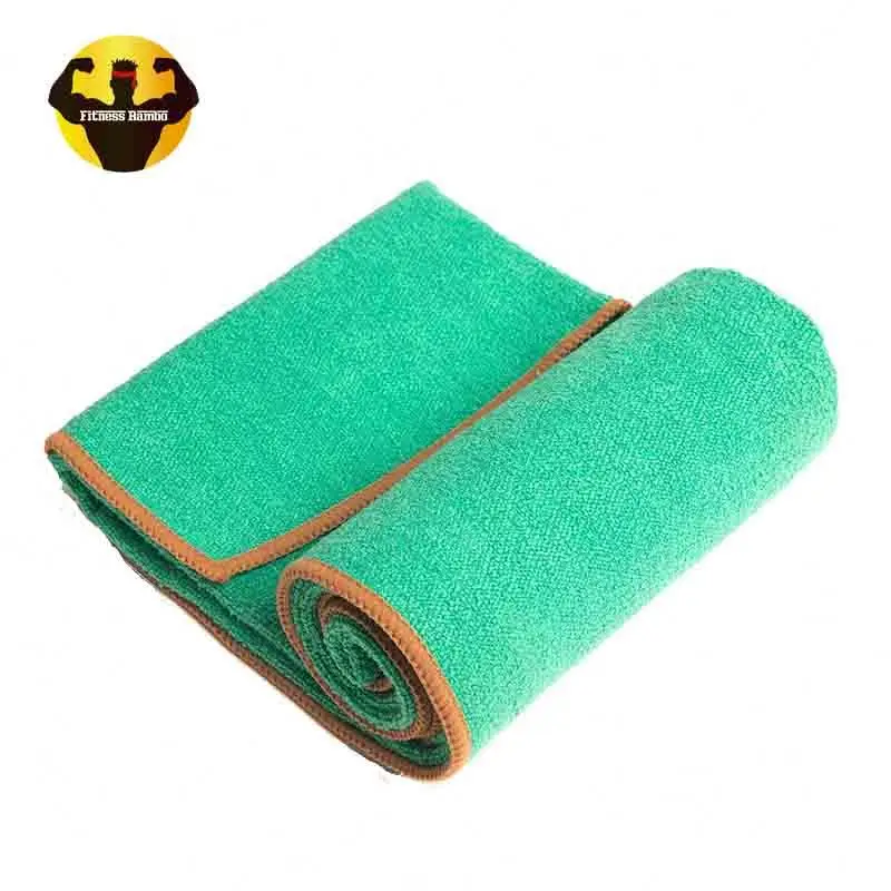 RAMBO Manufacturer Soft Private Label Yoga Towel Anti- Non Slip Microfiber