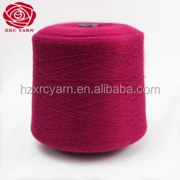 Manufacturer 28S/2 rabbit core spun yarn with high quality