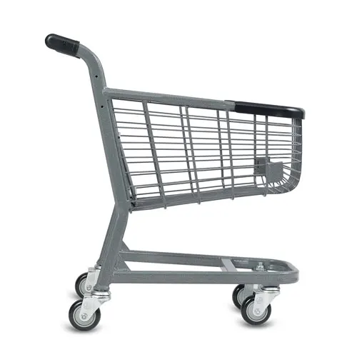 Small Shopping Cart Trolley For Kids With Swivel Rubber Wheels