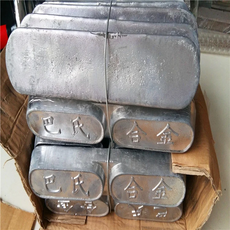 China supply babbit alloy metal Babbitt alloy