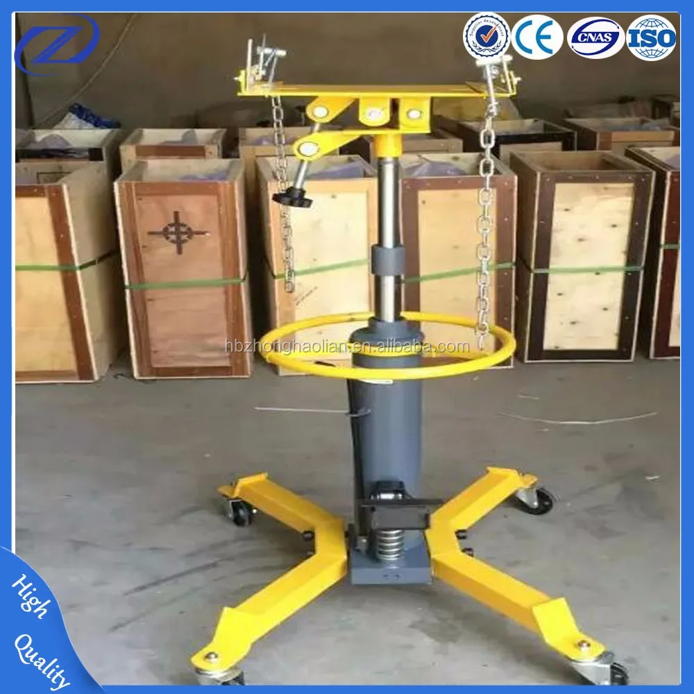 
High Lift hydraulic Transmission Jack and Vertical Gearbox Jacks 