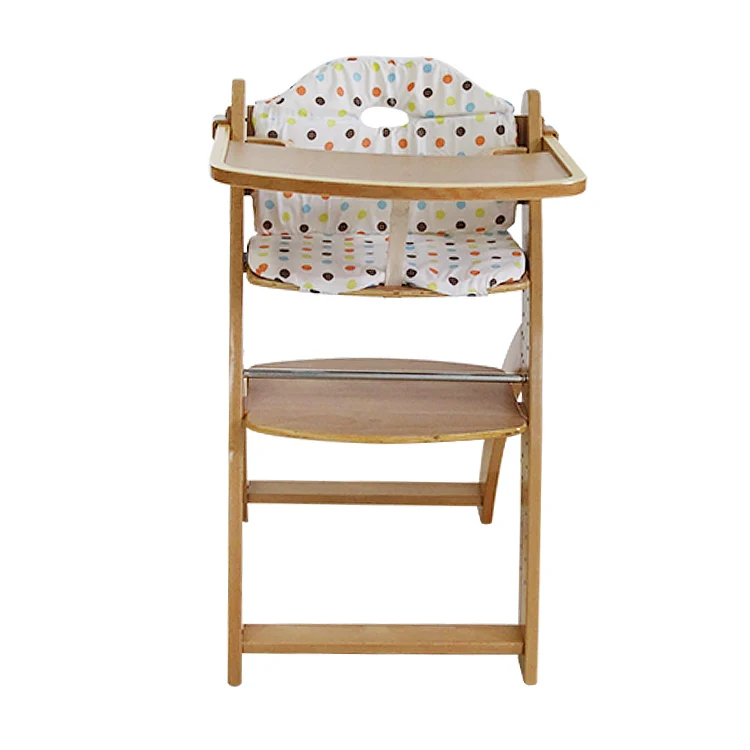 
Factory Support Custom Infant Feeding Wooden Baby High chair 