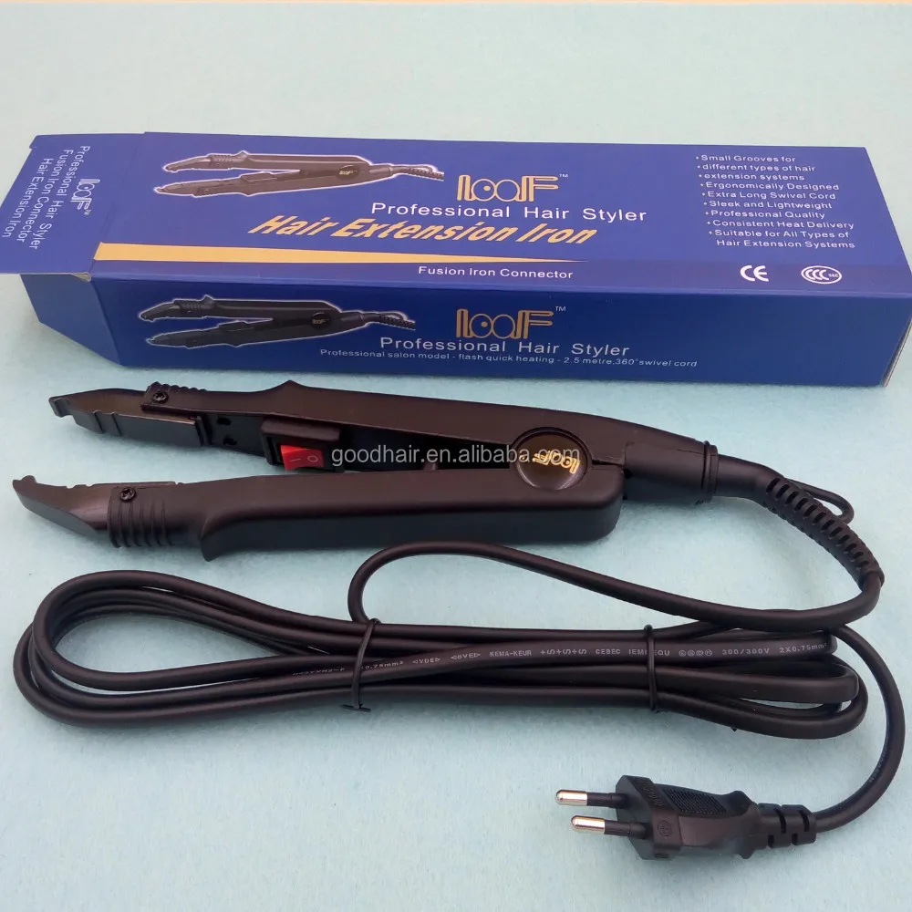 Loof Hair Extension Iron Keratin Bonding Tools Fusion Heat Connector wholesale price Connector