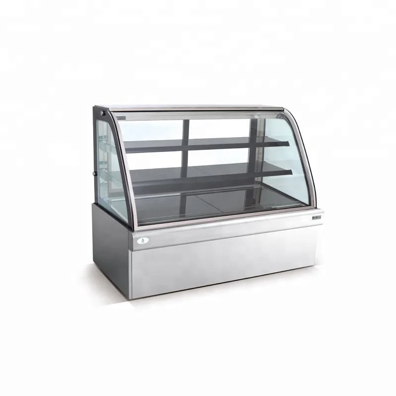 Bakery Candy Showcase Bread Freezer Cake Display Fridge With Trays
